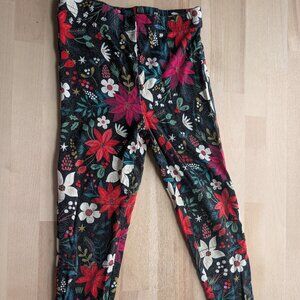 Little Sleepies Play Pants - 4T Berry Merry Legging
